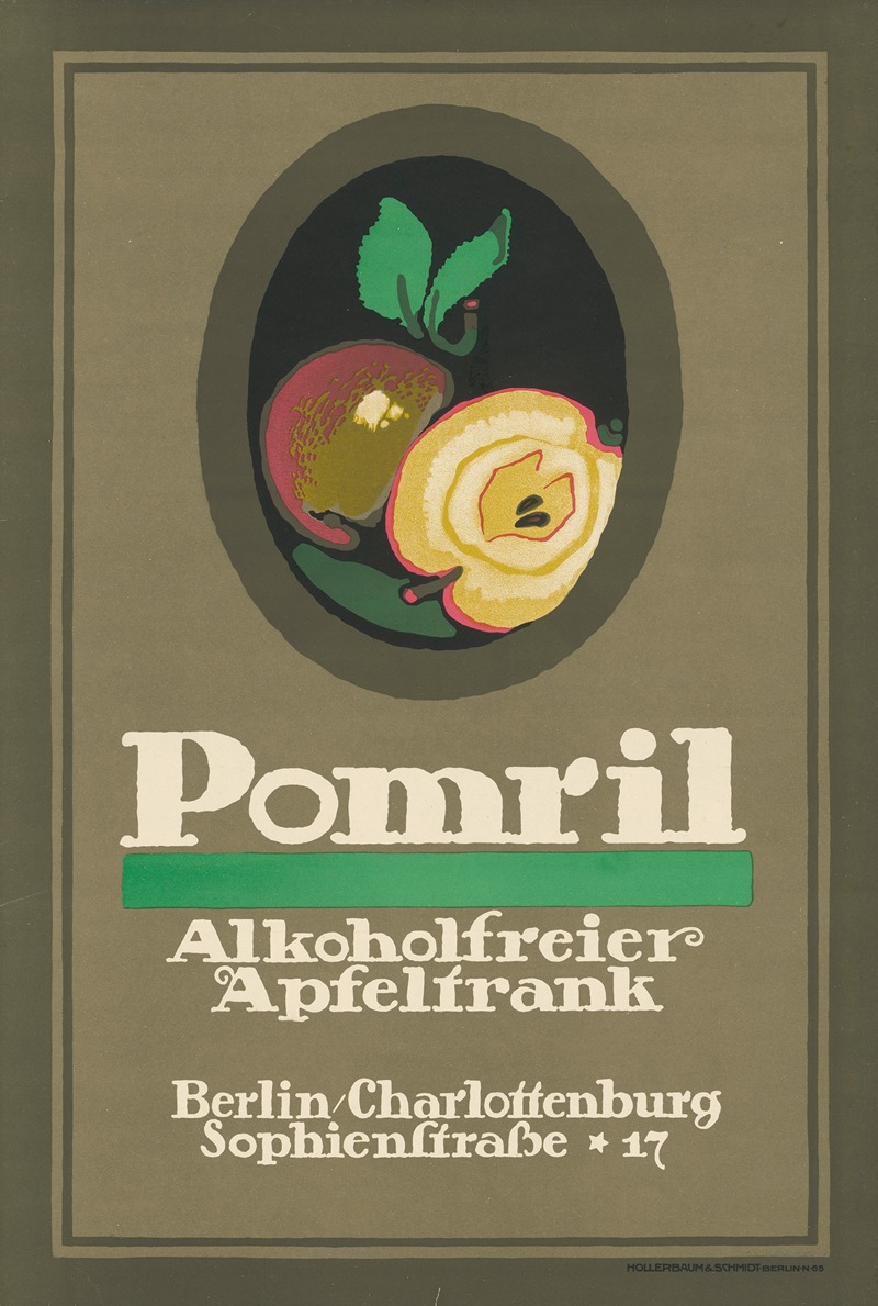 Pomril. Alkoholfreier Apfeltrank — Paul Scheurich