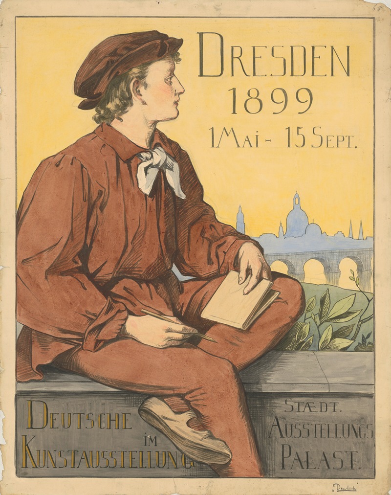 Deutsche Kunstausstellung. Dresden 1899 — Rudolf Friedrich von Deutsch