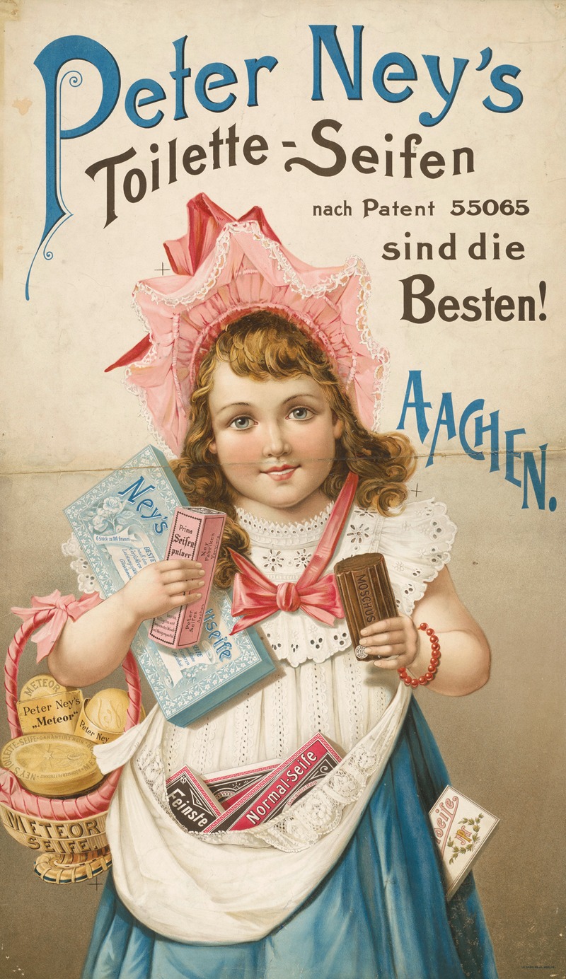 Peter Neys Toiletten-Seifen Aachen — W. Hagelberg AG