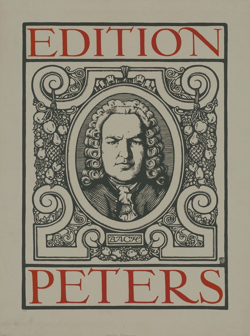 Edition Peters by Walter Tiemann, 1908 — digital art print download
