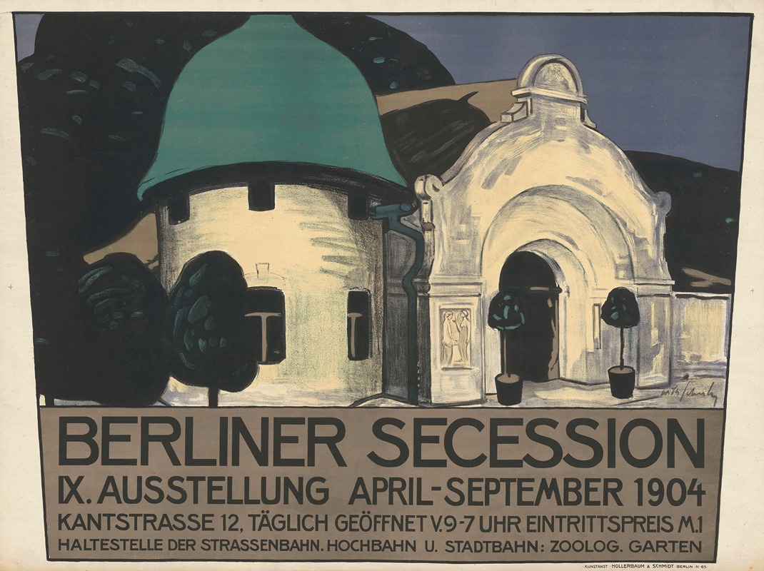 Berliner Secession. IX. Ausstellung 1904 — Wilhelm Schulz