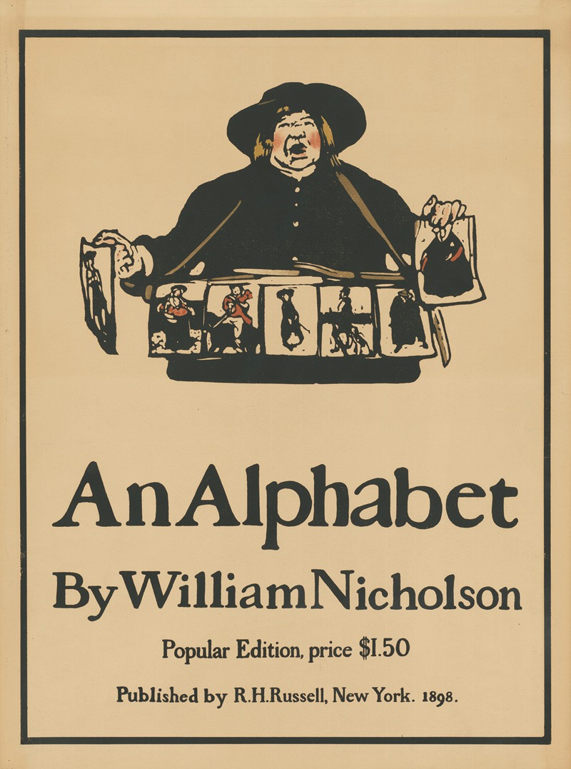 An Alphabet by William Nicholson by Уильям Николсон, 1898 — digital art print download