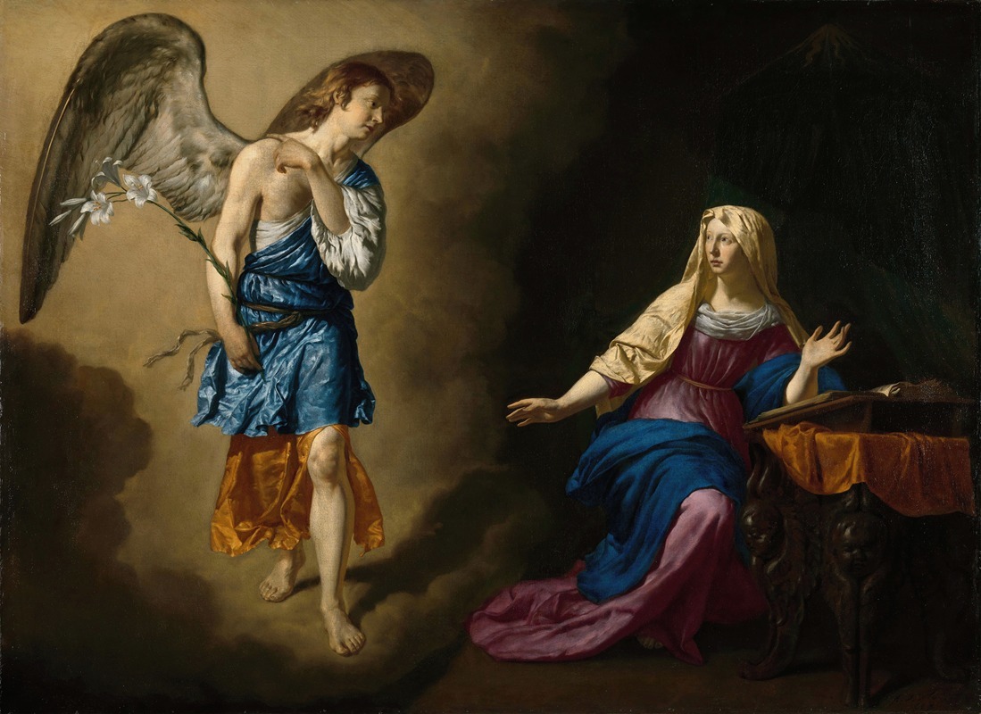 The Annunciation to the Virgin by Адриан ван де Вельде, 1667 — digital art print download