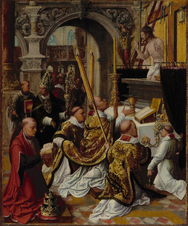 The Mass of Saint Gregory the Great — Adriaen Isenbrandt