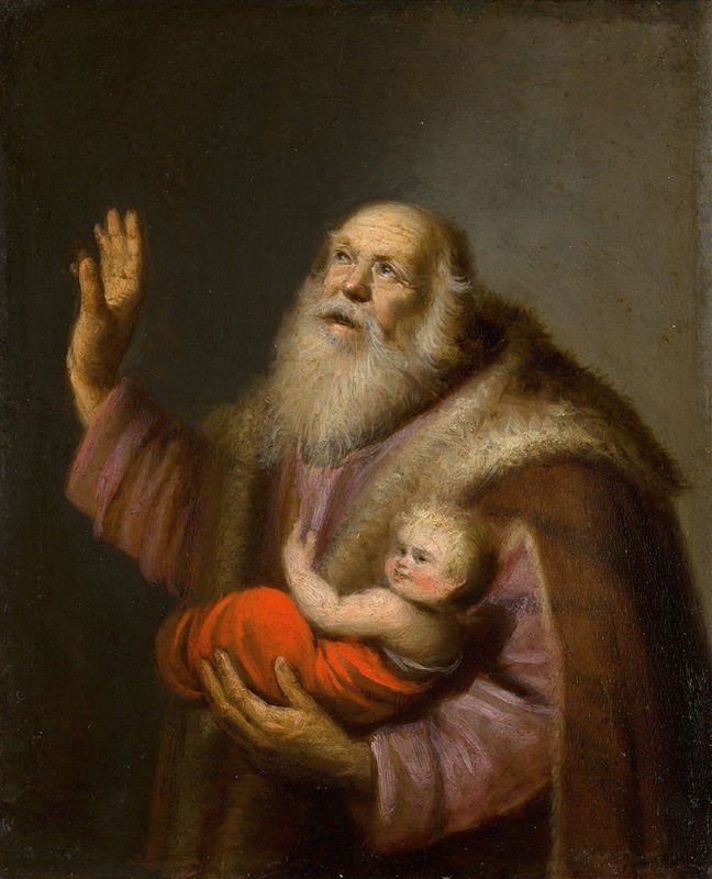 Simeon and the Christ Child — Аноним