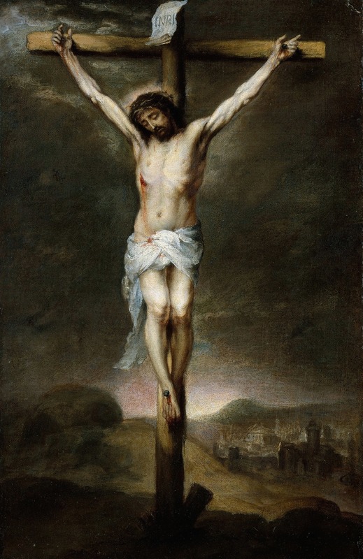 The Crucifixion by Bartolomé Estebán Murillo — digital art print download