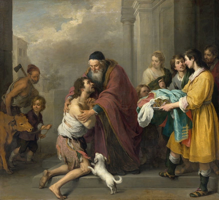 The Return of the Prodigal Son — Бартоломе Эстебан Мурильо