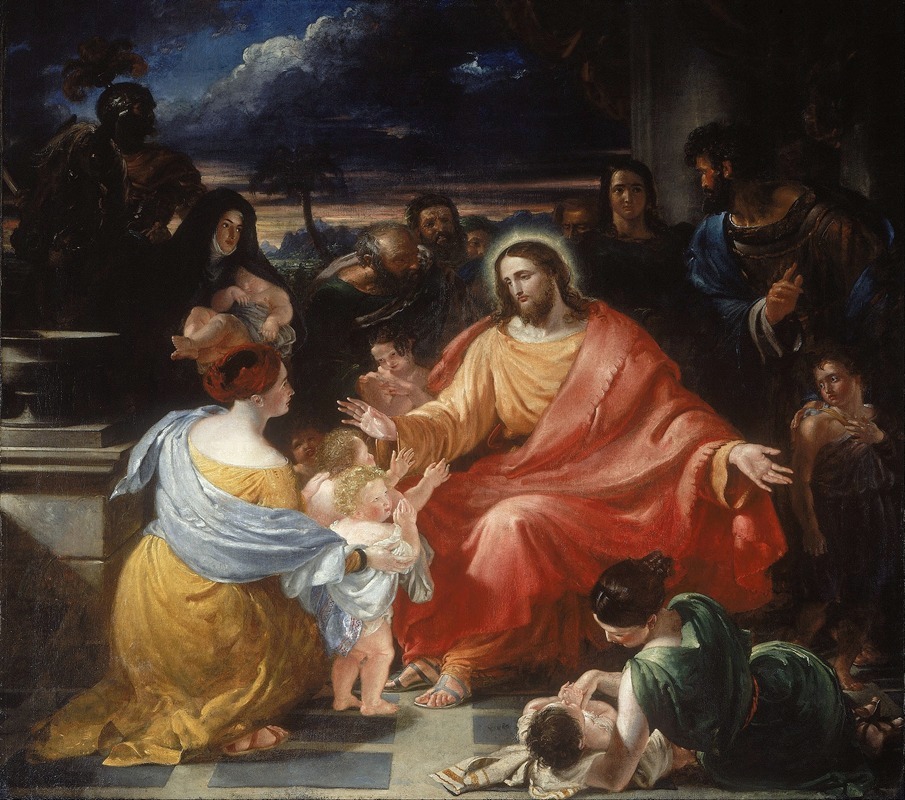 Christ Blessing the Little Children — Бенджамин Роберт Хейдон
