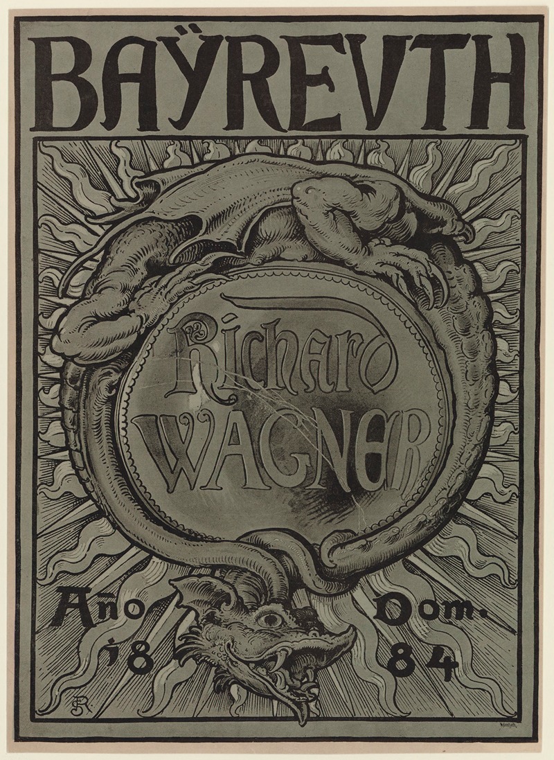 Bayreuth – Anno Dom. 1884 – Richard Wagner — Anonymous