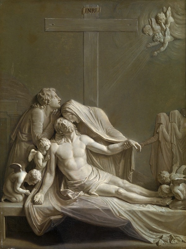 Deposition (after Antonio Canova) by Bernardino Nocchi, 1800 — digital art print download