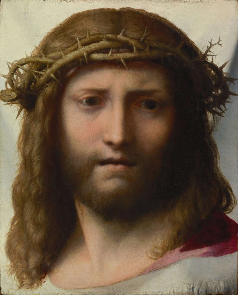 Head of Christ by Корреджо, 1525–1530 — digital art print download