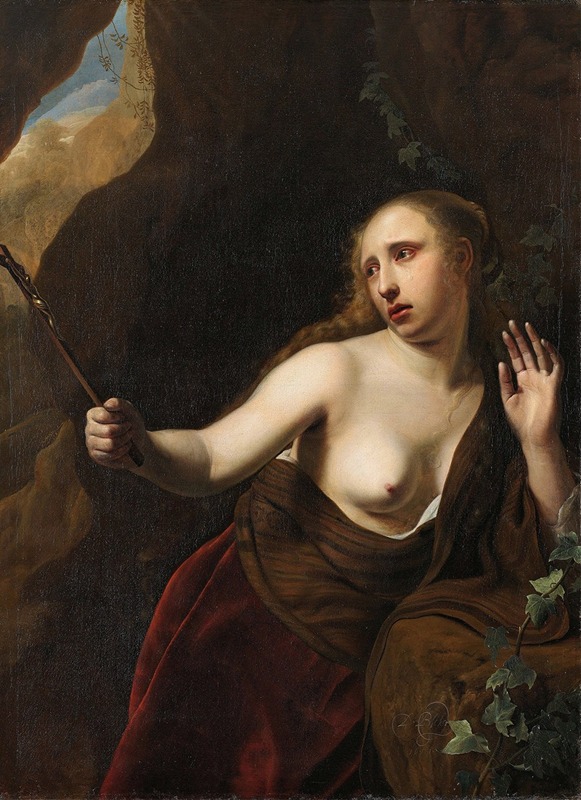 The Penitent Mary Magdalene by Дирк Блекер, 1651 — digital art print download