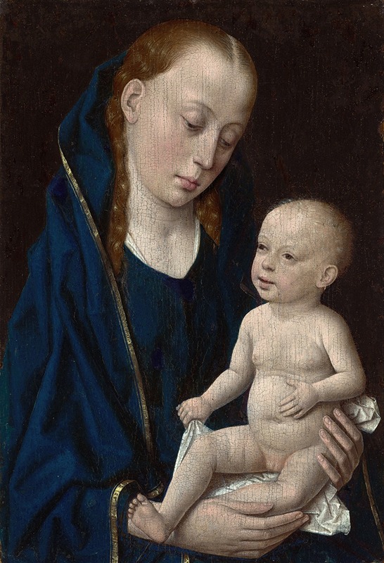 Madonna and Child by Дирик Бутс, c. 1465 — digital art print download