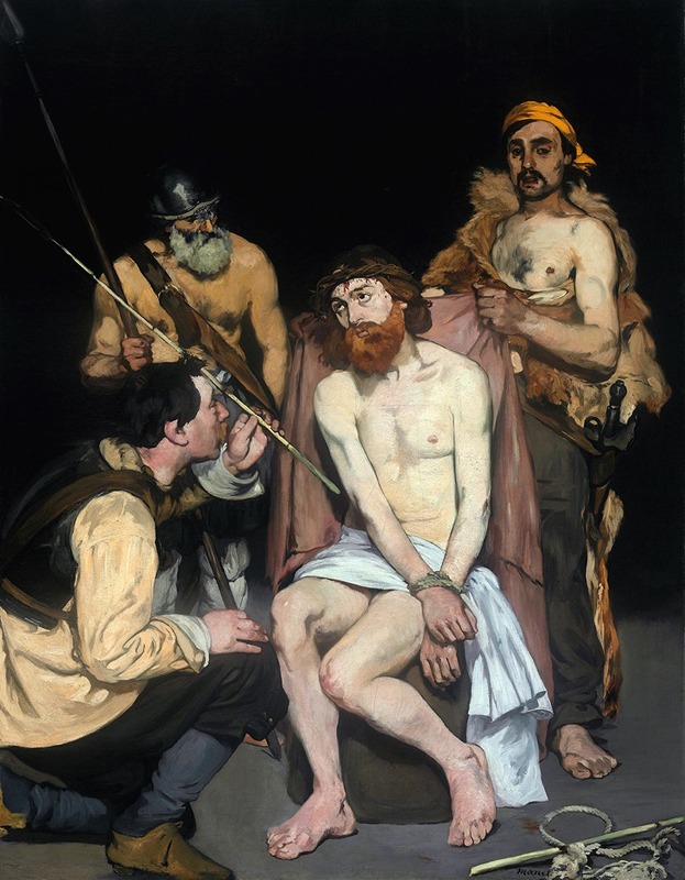Jesus Mocked by the Soldiers — Édouard Manet