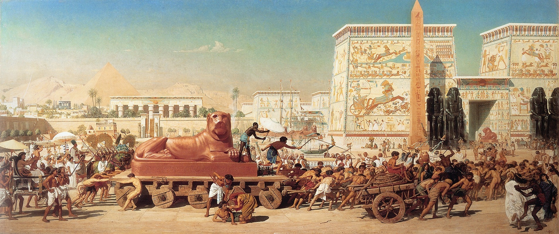Israel in Egypt by Эдвард Джон Пойнтер, 1867 — digital art print download