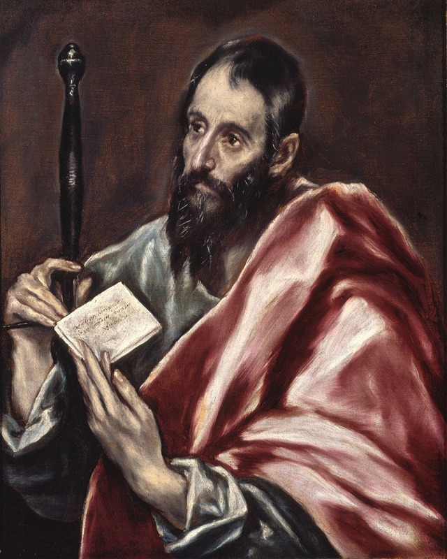 St. Paul by Эль Греко (Доменикос Теотокопулос), 1598–1600 — digital art print download