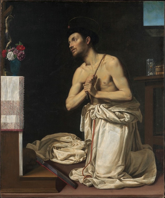 Saint Dominic in Penitence by Filippo Tarchiani — digital art print download