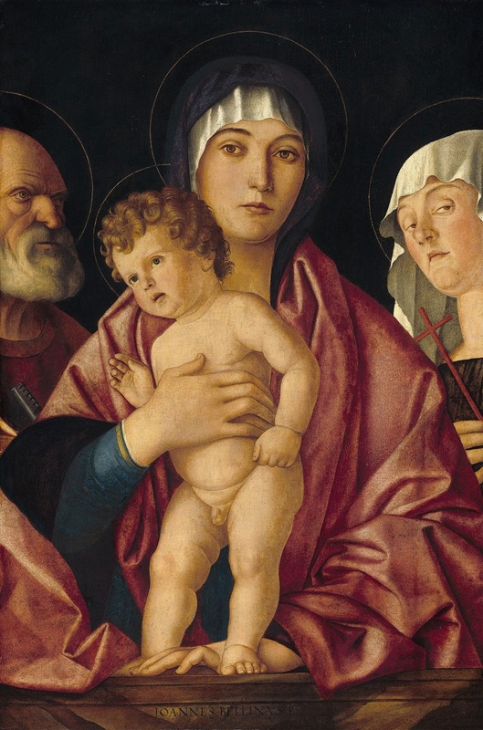 Madonna and Child with Saints — Follower of Giovanni Bellini