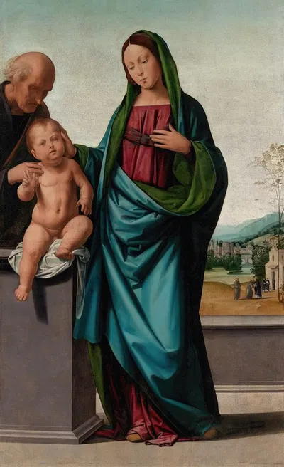 Holy Family by Fra Bartolomeo — digital art print download