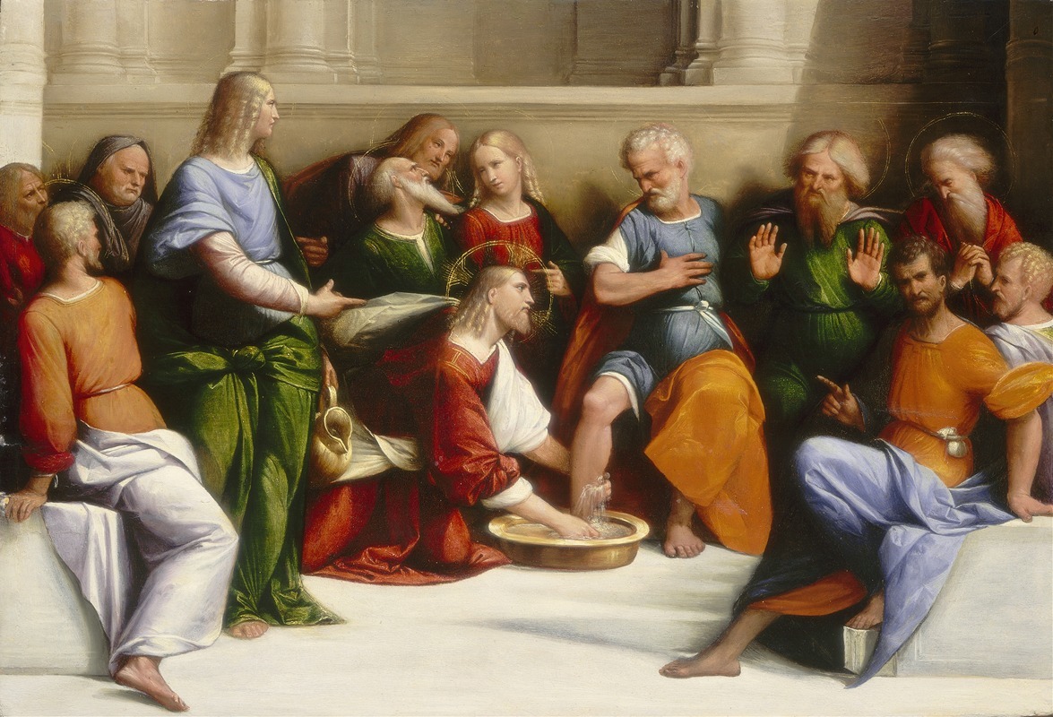 Christ Washing the Disciples' Feet — Бенвенуто Тизи (Ил Гарафало)