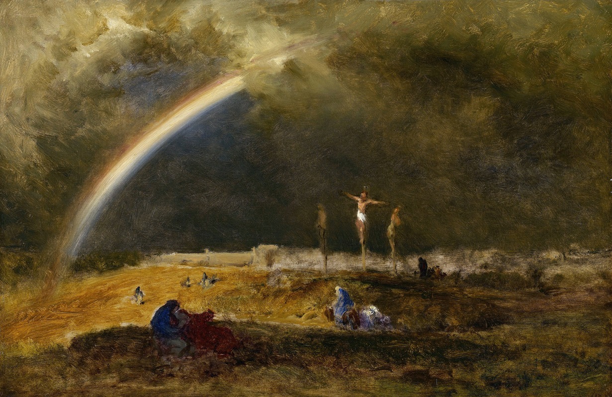 The Triumph at Calvary by Джордж Иннес, c. 1874 — digital art print download