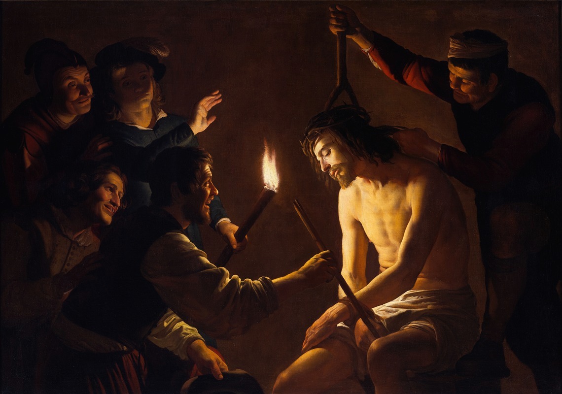 The Mocking of Christ — Gerard van Honthorst