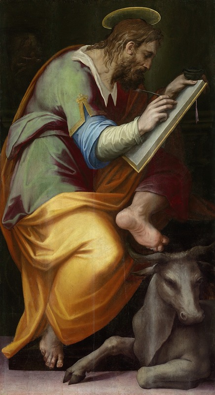 Saint Luke by Джорджо Вазари, 1570-1571 — digital art print download