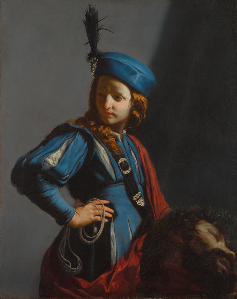 David with the Head of Goliath — Guido Cagnacci