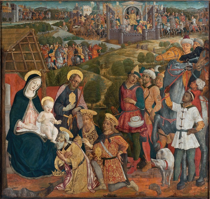 Adoration of the Magi — Guidoccio Cozzarelli