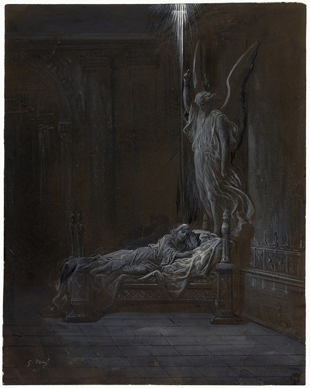 The Calling of Samuel by Гюстав Доре, 1877 — digital art print download