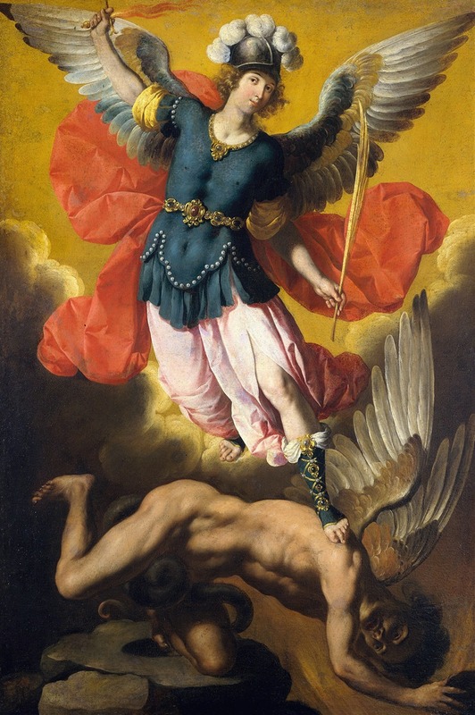 Saint Michael the Archangel by Ignacio De Ries — digital art print download
