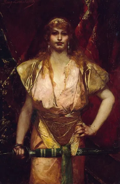 Judith by Жан-Жозеф-Бенжамен Констан — digital art print download