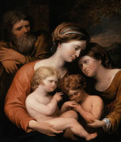 Holy Family by Джон Трамбулл, 1826 — digital art print download