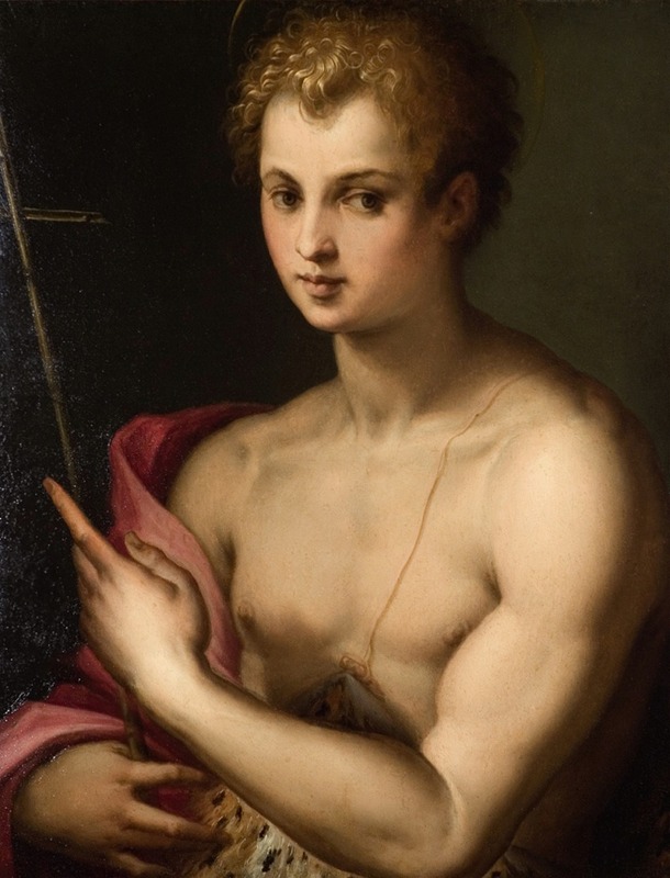 Saint John the Baptist by Michele Tosini, c.1570 — digital art print download