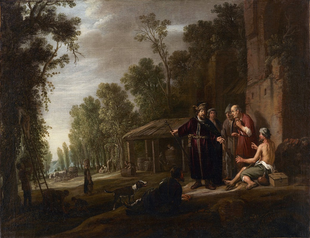 The Parable of Workmen in the Vineyard — Claes Cornelisz. Moeyaert