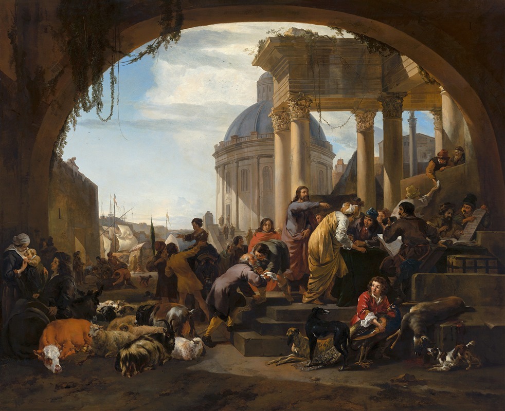 The Calling of St Matthew — Николаес Питерсз. Берхем