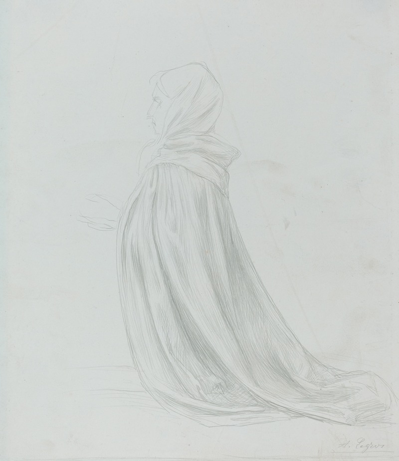 Woman in a Cloak — Альфонс Легро