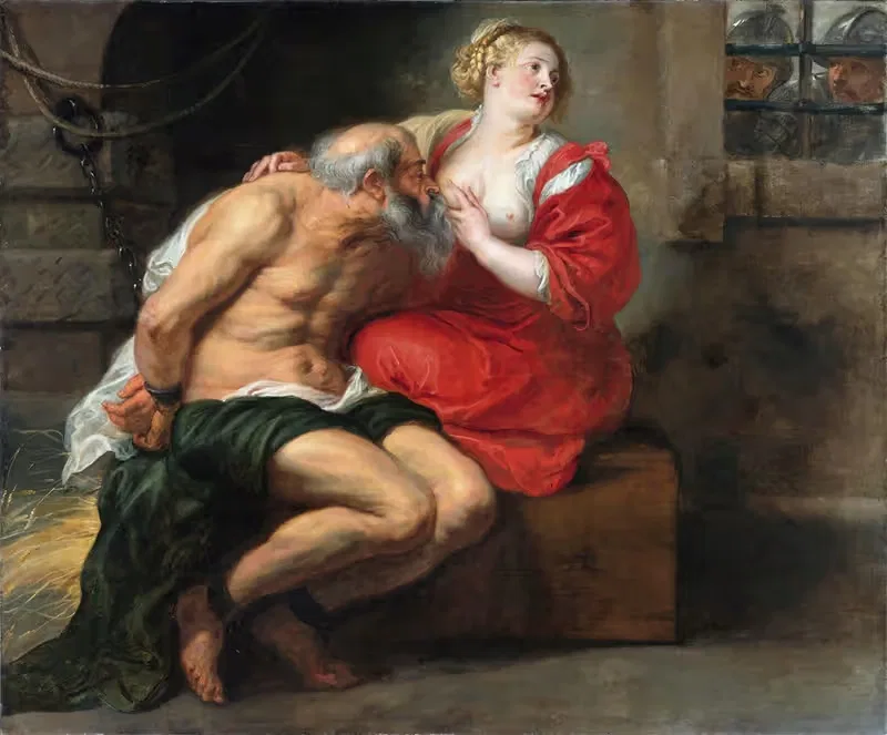 Cimon and Pero (Roman Charity) — Peter Paul Rubens