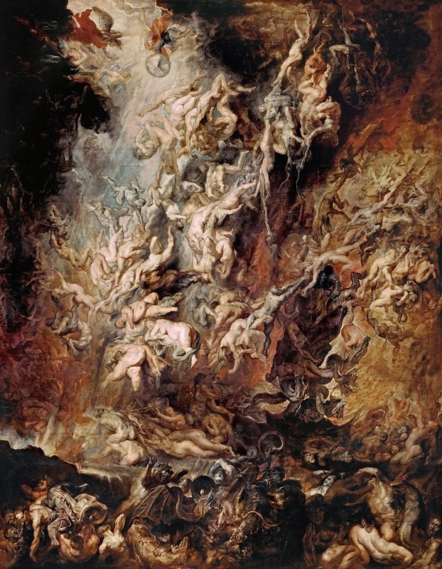 Fall of the Damned by Петер Пауль Рубенс — digital art print download