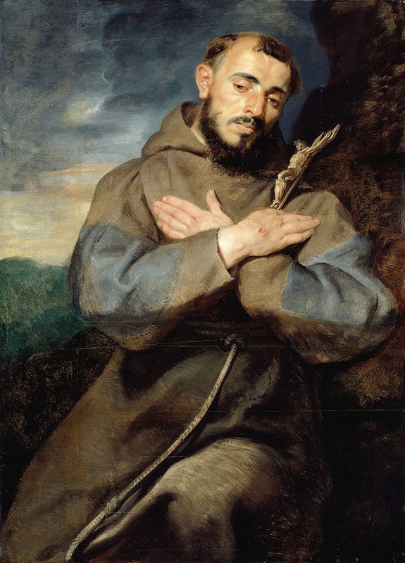 Saint Francis by Петер Пауль Рубенс, c. 1615 — digital art print download