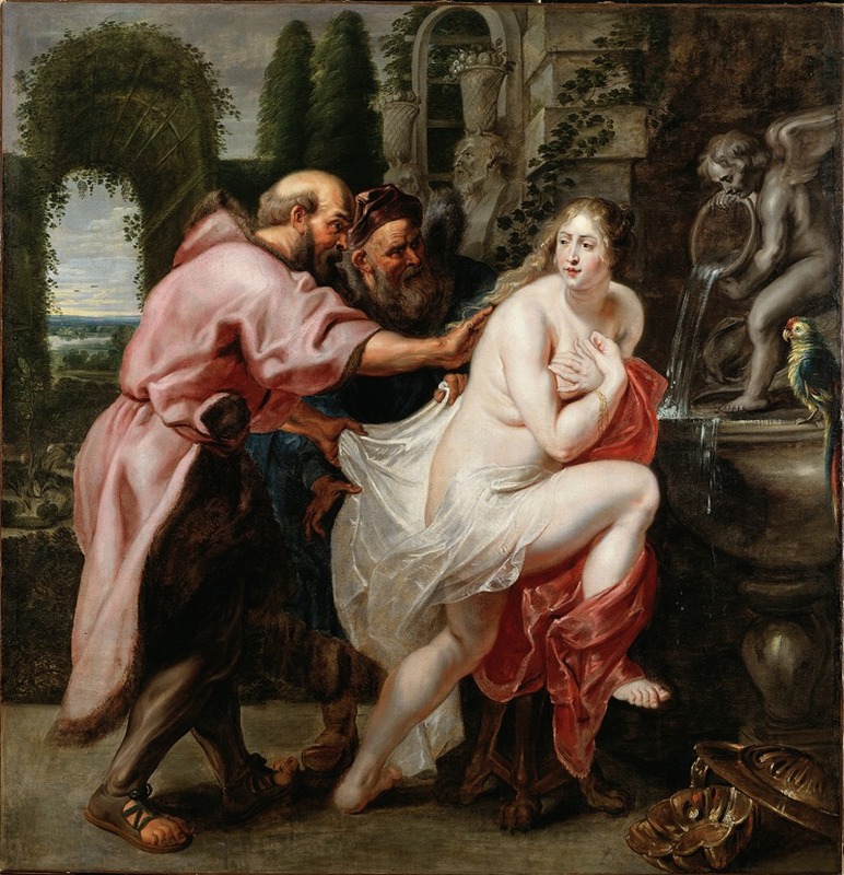 Susanna and the Elders by Петер Пауль Рубенс — digital art print download