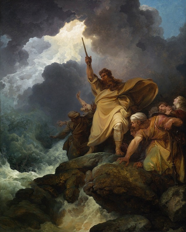 The Destruction of Pharaoh’s Army — Philip James de Loutherbourg