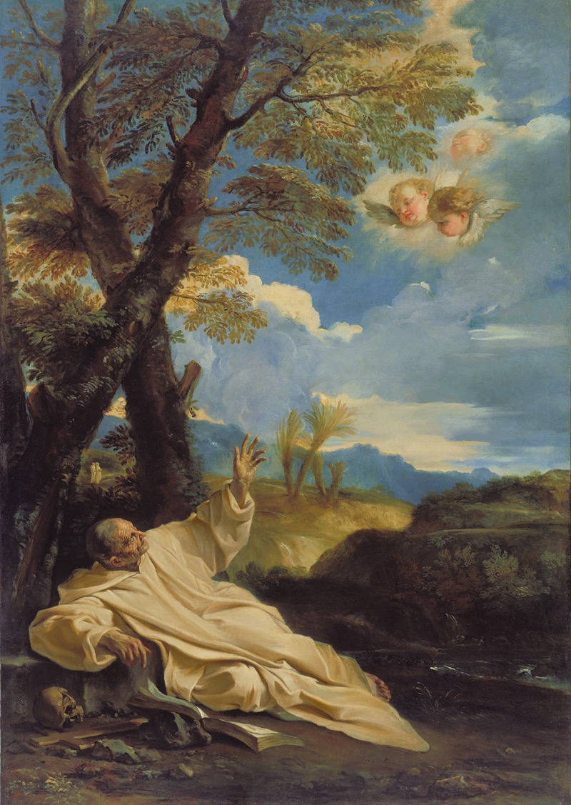 The Vision of Saint Bruno — Пьер Франческо Мола