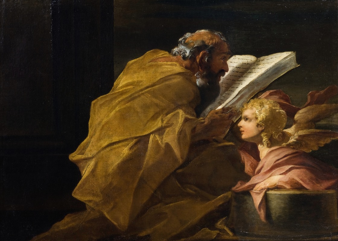 St Matthew the Evangelist by Pierre-Louis Cretey — digital art print download