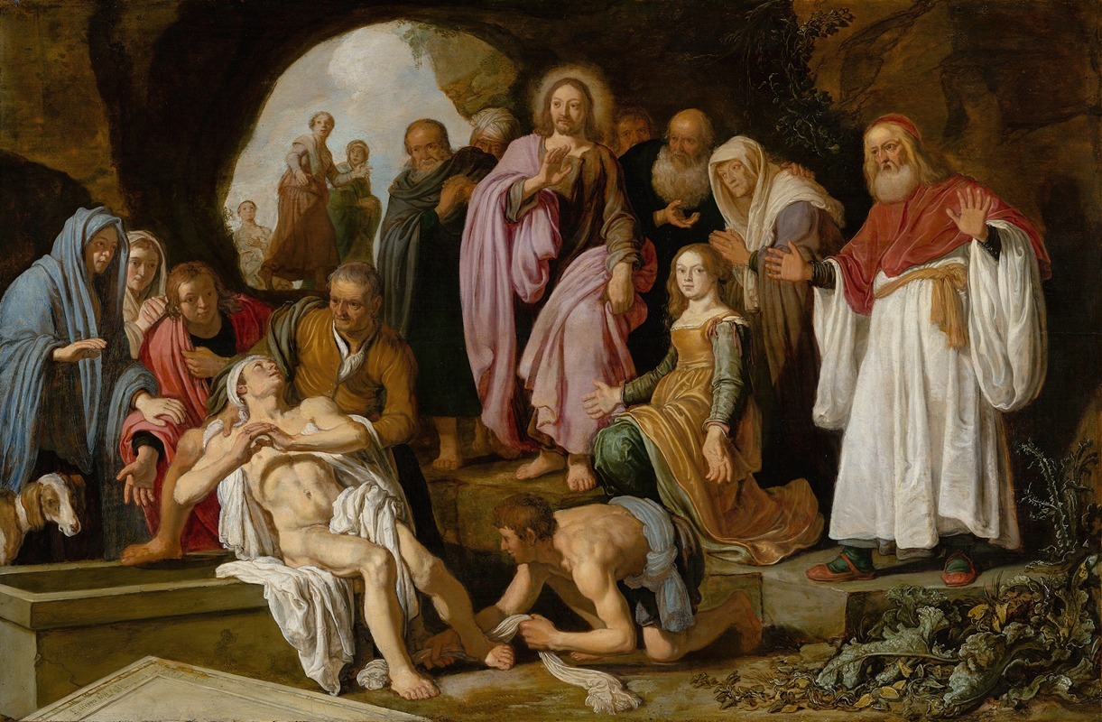 The Raising of Lazarus — Pieter Lastman