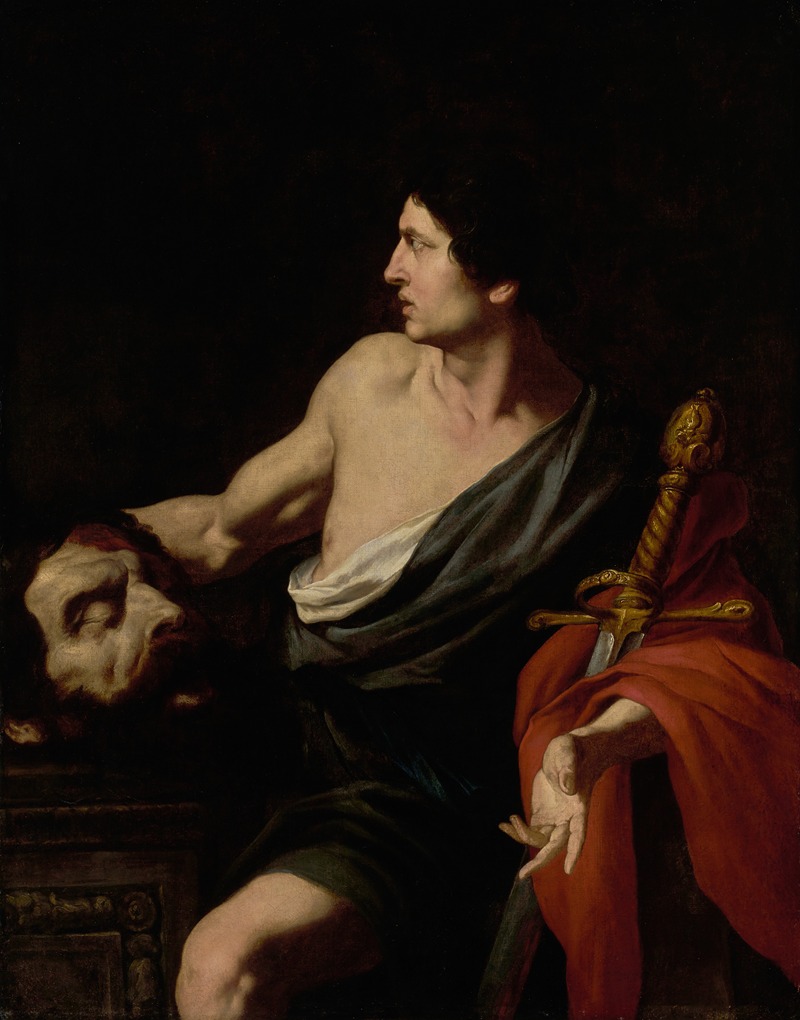 David with the Head of Goliath — Pietro Novelli