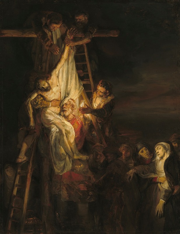 The Descent from the Cross by Аноним, 1650-1652 — digital art print download