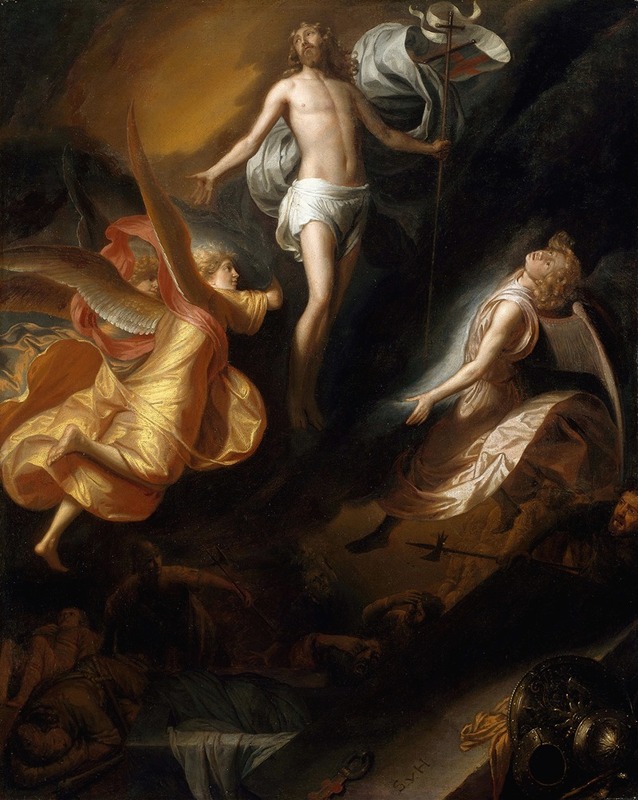 Resurrection of Christ by Самуэль ван Хоогстракен, 1665 — digital art print download