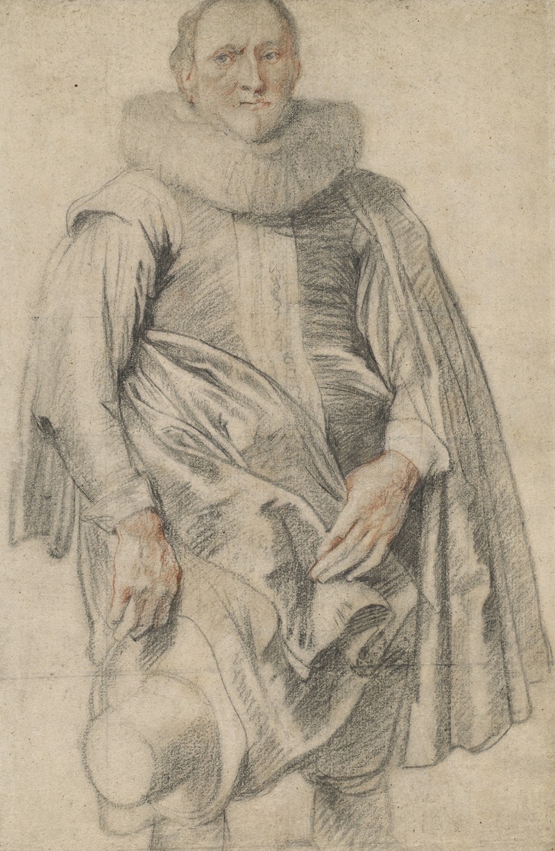 Portrait of a Man Standing — Anthony van Dyck