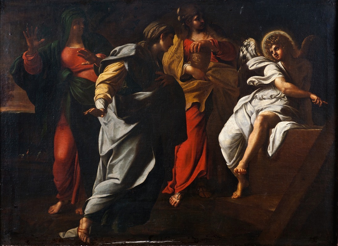 The Three Maries at the Tomb by Аноним — digital art print download